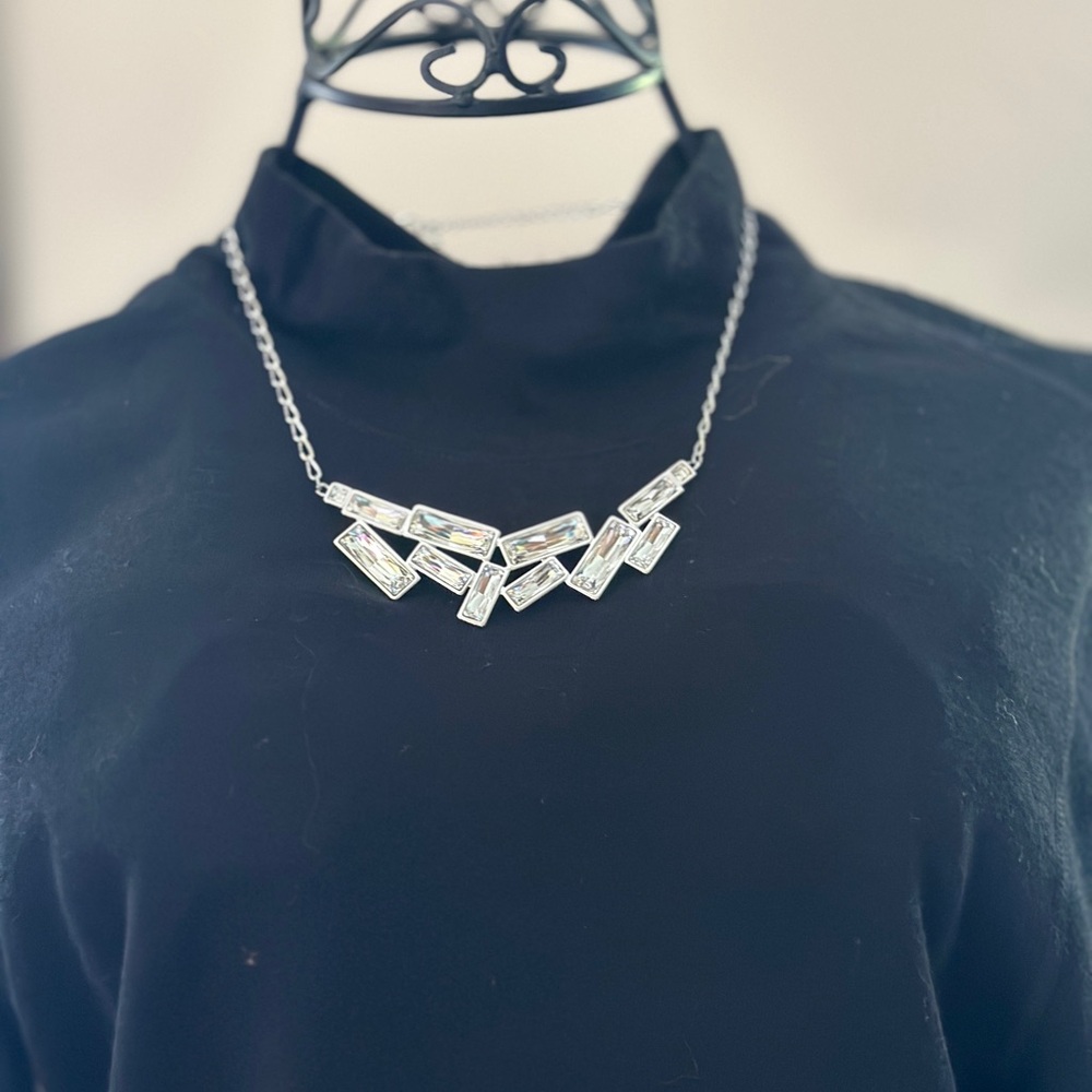 Vivid Necklace, Touchstone Crystal by Swarovski